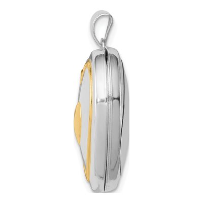 Sterling Silver Heart Locket – view 3