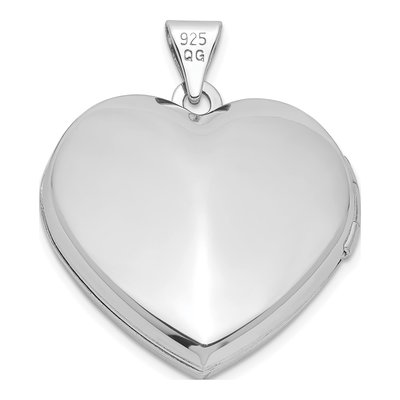 Sterling Silver Heart Locket – view 4