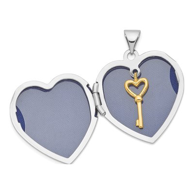Sterling Silver Heart Locket – view 5