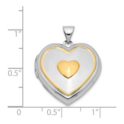 Sterling Silver Heart Locket – view 6