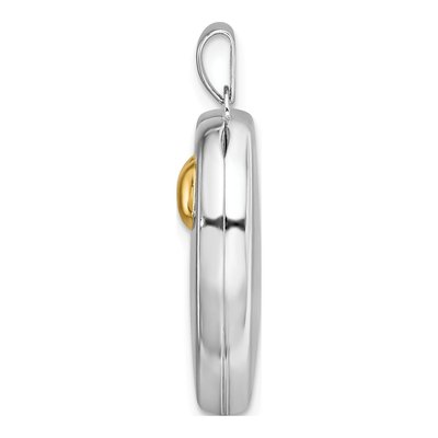 Sterling Silver I Love You Heart Locket – view 3