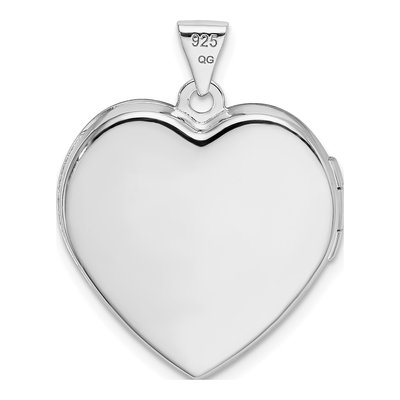 Sterling Silver I Love You Heart Locket – view 4