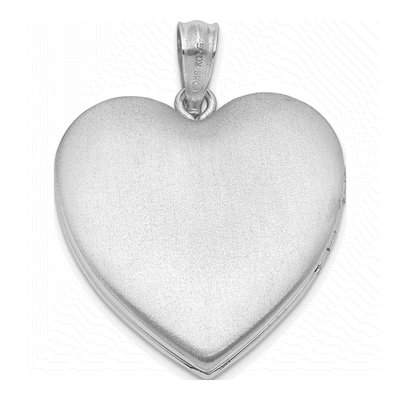 Sterling Silver Handprints Heart Locket – view 4