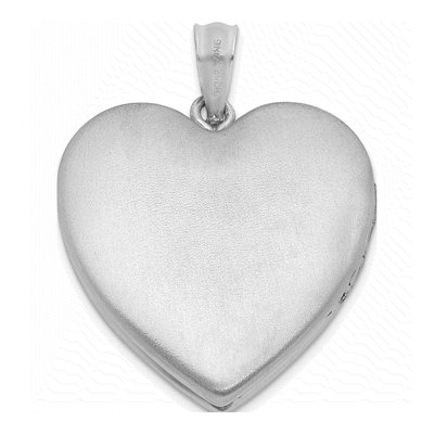 Sterling Silver Heart Locket – view 4