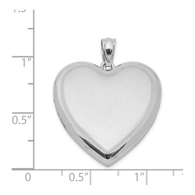 Sterling Silver Heart Locket – view 5