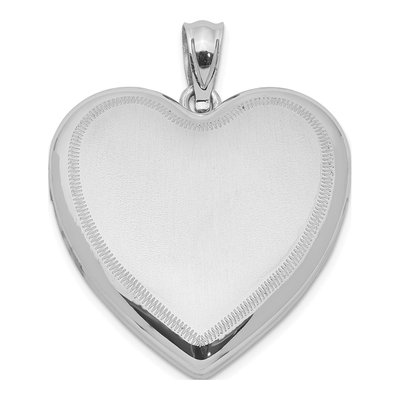 Sterling Silver Heart Locket
