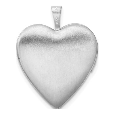 Sterling Silver Paw Prints Heart Locket – view 4