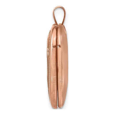 Rose Gold-Plated Sterling Silver Heart Locket – view 3