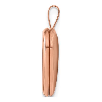 Rose Gold-Plated Sterling Silver Heart Locket – view 3