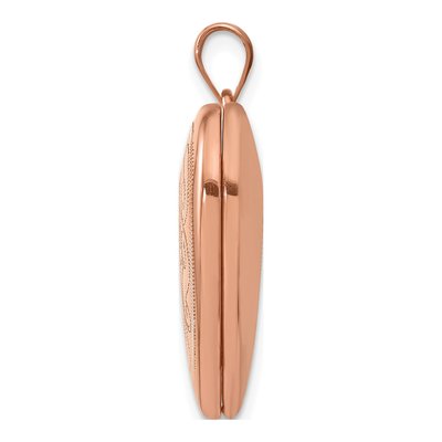 Rose Gold-Plated Sterling Silver Heart Locket – view 3
