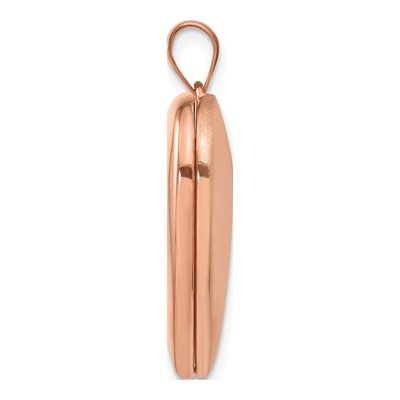 Rose Gold-Plated Sterling Silver Heart Locket – view 3