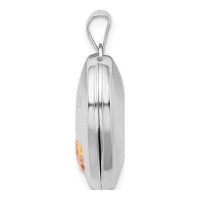 Sterling Silver Heart Locket – view 2