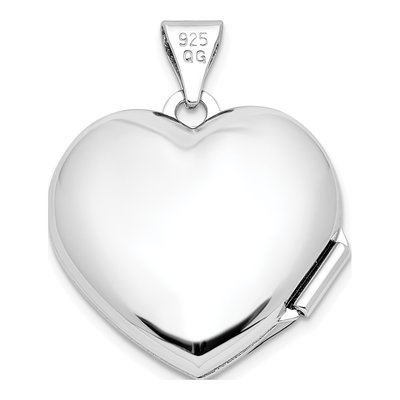 Sterling Silver Heart Locket – view 3