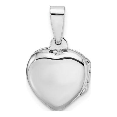 Sterling Silver Heart Locket – view 5