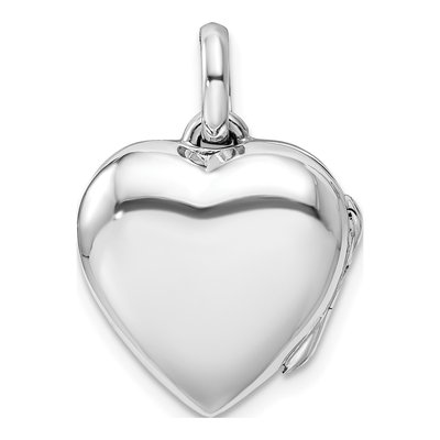 Sterling Silver Filigree Heart Locket – view 5