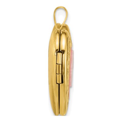 Gold-Plated Sterling Silver Heart Locket – view 2