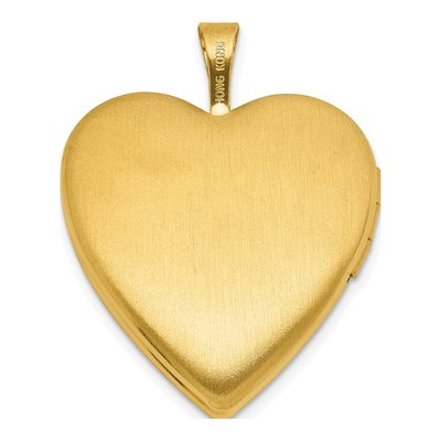 Gold-Plated Sterling Silver Heart Locket – view 3