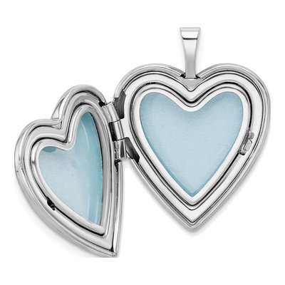 Sterling Silver Forever My Heart Locket – view 5