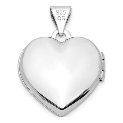 Sterling Silver Crystal Mom Heart Locket – view 4