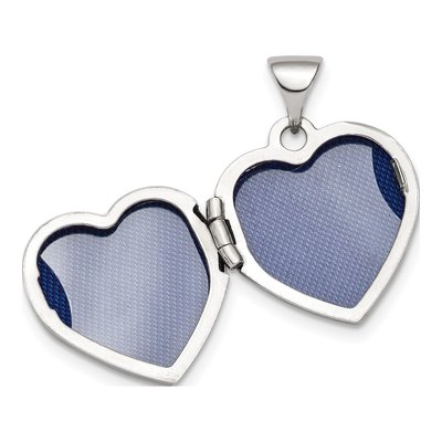 Sterling Silver Crystal Mom Heart Locket – view 5