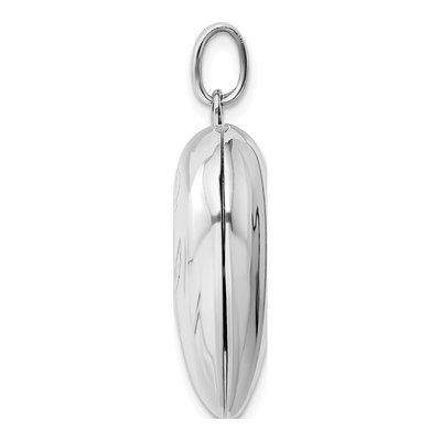 Sterling Silver I Love You Heart Locket – view 3
