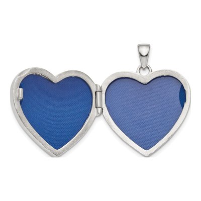 Sterling Silver CZ Heart Locket – view 5