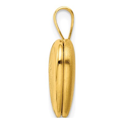 Gold-Plated Sterling Silver Fairy Heart Locket – view 3