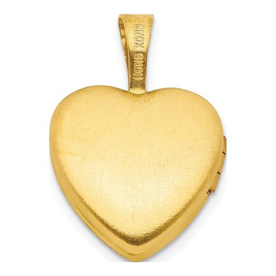 Gold-Plated Sterling Silver Fairy Heart Locket – view 4