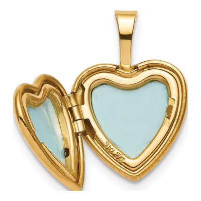 Gold-Plated Sterling Silver Fairy Heart Locket – view 5