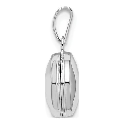 Sterling Silver Girls' Round Locket – view 3