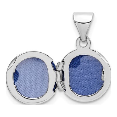 Sterling Silver Girls' Round Locket – view 5