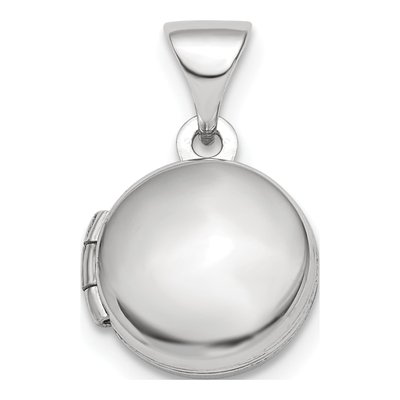 Sterling Silver Girls' Round Locket