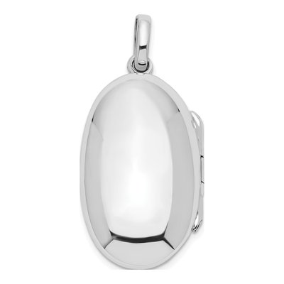 Sterling Silver Antiqued Filigree Locket – view 4