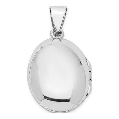 Sterling Silver Filigree Oval Locket – view 4