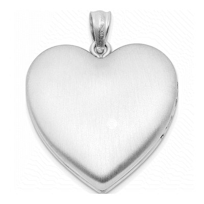 Sterling Silver Heart Ash Holder Locket – view 4