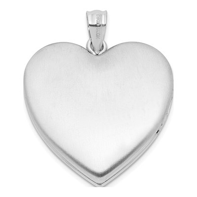 Sterling Silver Heart Cross Ash Holder Locket – view 4