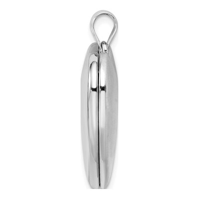 Sterling Silver Paw Print Heart Ash Holder Locket – view 3