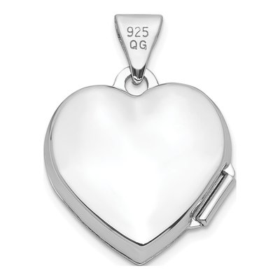 Sterling Silver Heart Locket – view 4