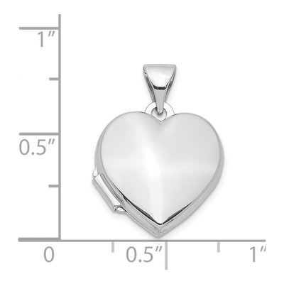 Sterling Silver Heart Locket – view 5