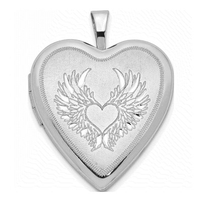 Sterling Silver Heart Locket