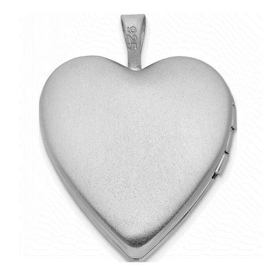 Sterling Silver Cross Heart Locket – view 3