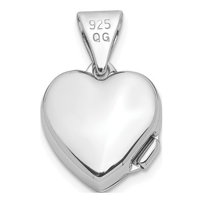 Sterling Silver Heart Locket – view 4