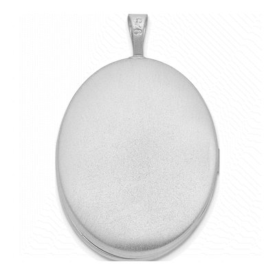 Sterling Silver Oval Tree Locket – view 4