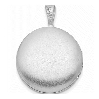 Sterling Silver Round Tree Locket – view 3