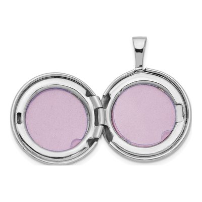 Sterling Silver Round Tree Locket – view 4