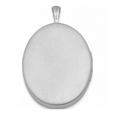 Sterling Silver Enameled Mom Oval Locket – view 5