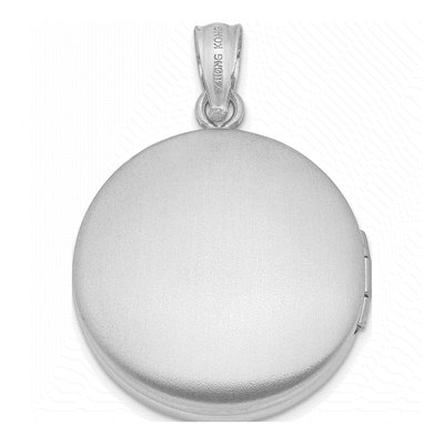 Sterling Silver Saint Christopher Locket Pendant – view 4