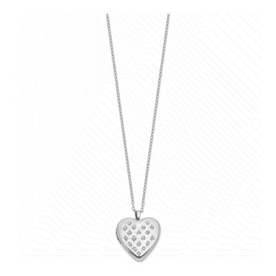 Sterling Silver Heart Locket – view 2
