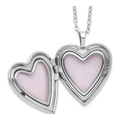 Sterling Silver Heart Locket – view 3