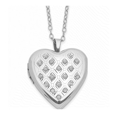 Sterling Silver Heart Locket